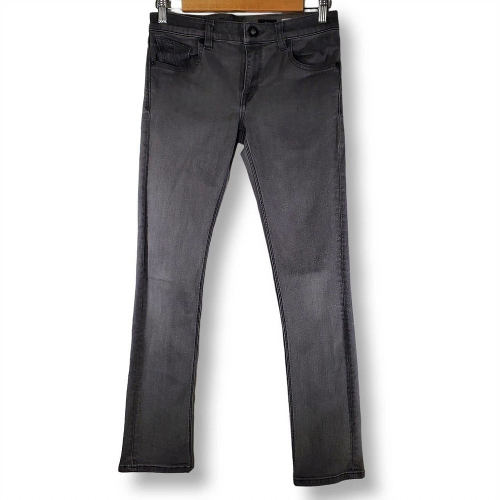 Volcom 2x4 By Denim Skinny Jeans Gray Size 28